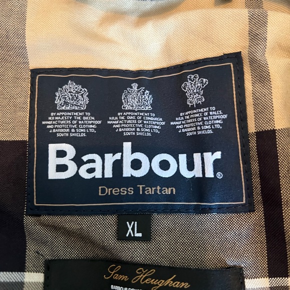 Barbour Navy Quilted Coat - Picture 4 of 4